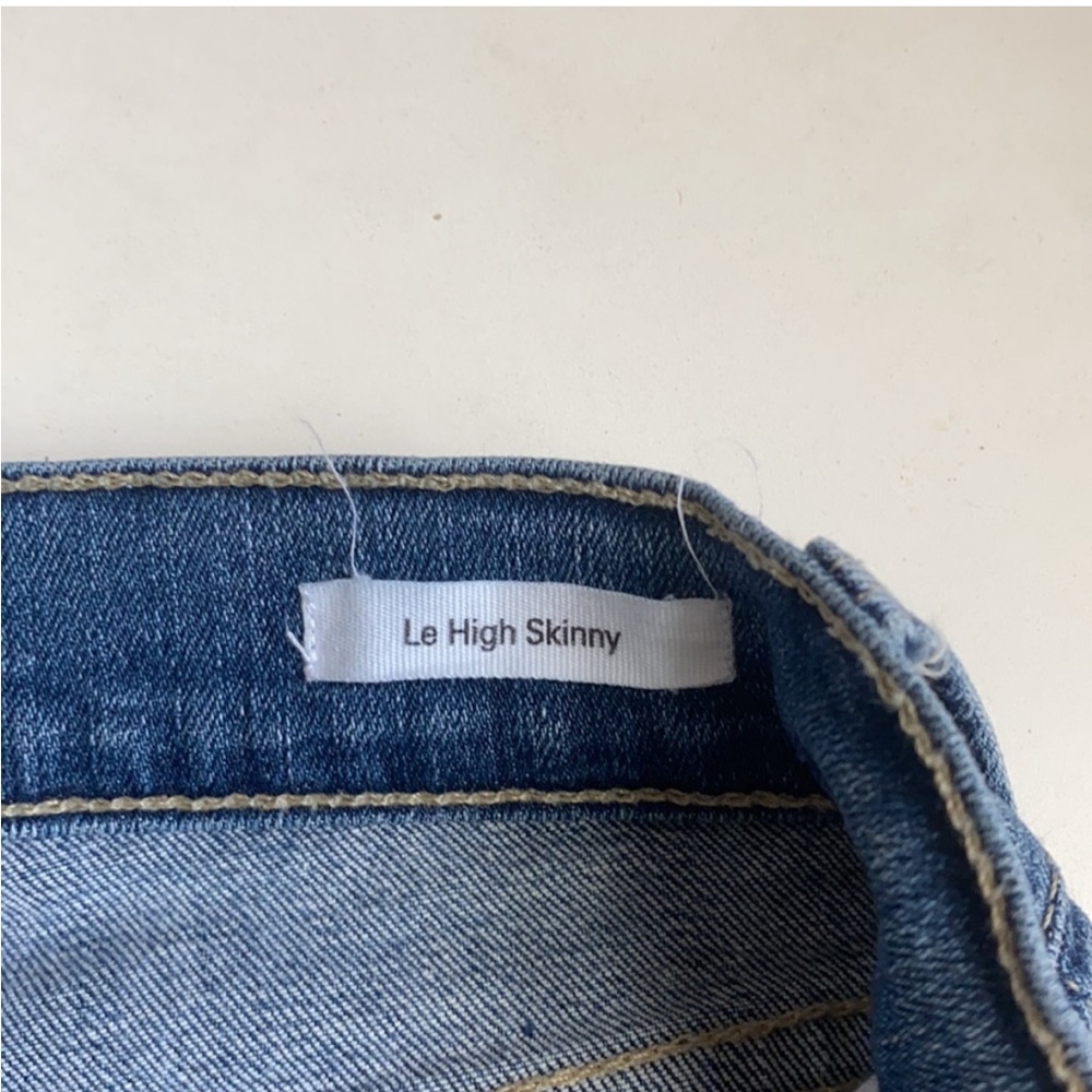 Frame Denim Le High Skinny Distressed Jeans 26 - Picture 7 of 7